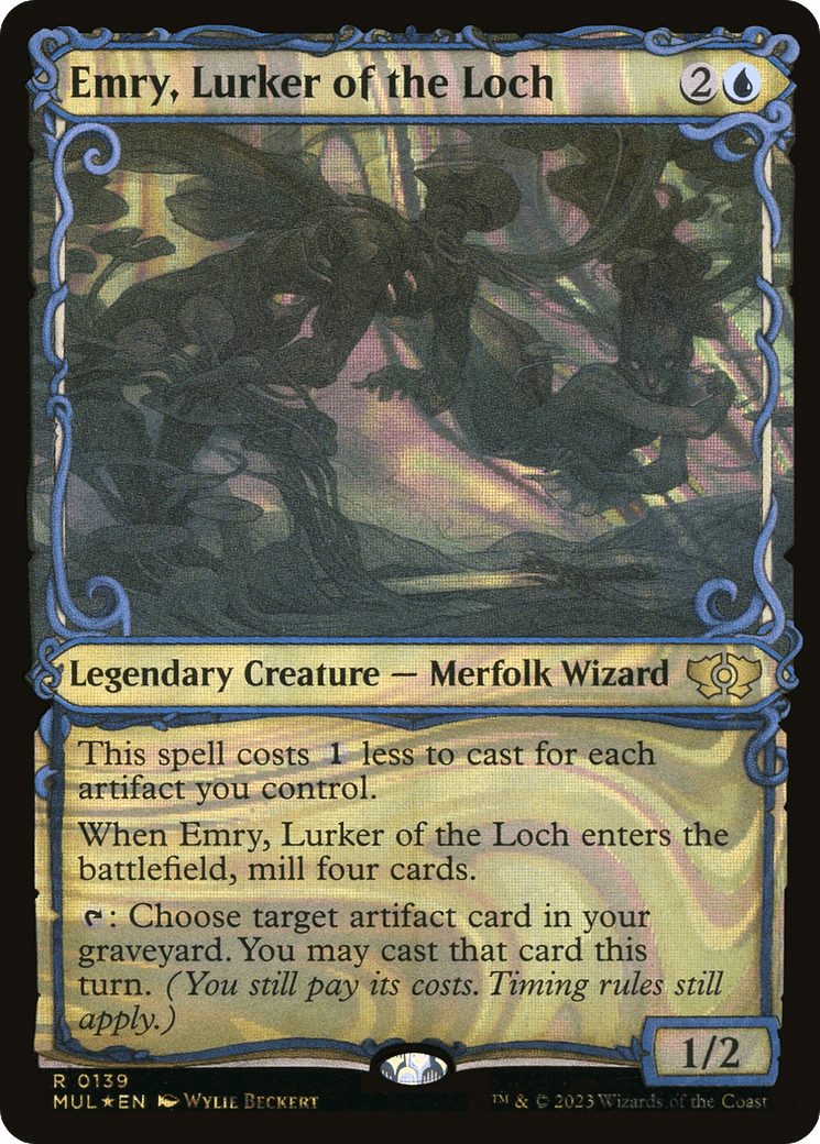 Emry, Lurker of the Loch (Halo Foil) [Multiverse Legends] - Trinity Hobby
