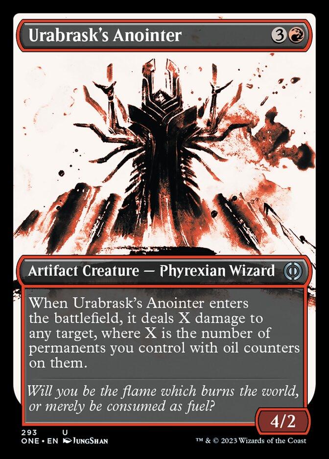 Urabrask's Anointer (Showcase Ichor) [Phyrexia: All Will Be One] - Trinity Hobby