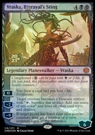 Vraska, Betrayal's Sting [Phyrexia: All Will Be One Prerelease Promos] - Trinity Hobby