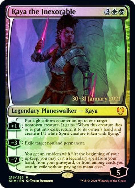 Kaya the Inexorable [Kaldheim Prerelease Promos] - Trinity Hobby