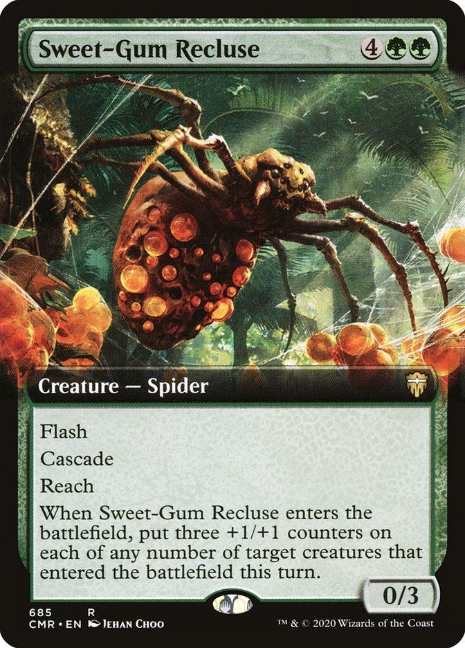 Sweet-Gum Recluse (Extended Art) [Commander Legends] - Trinity Hobby