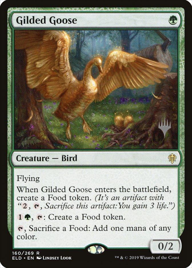 Gilded Goose (Promo Pack) [Throne of Eldraine Promos] - Trinity Hobby