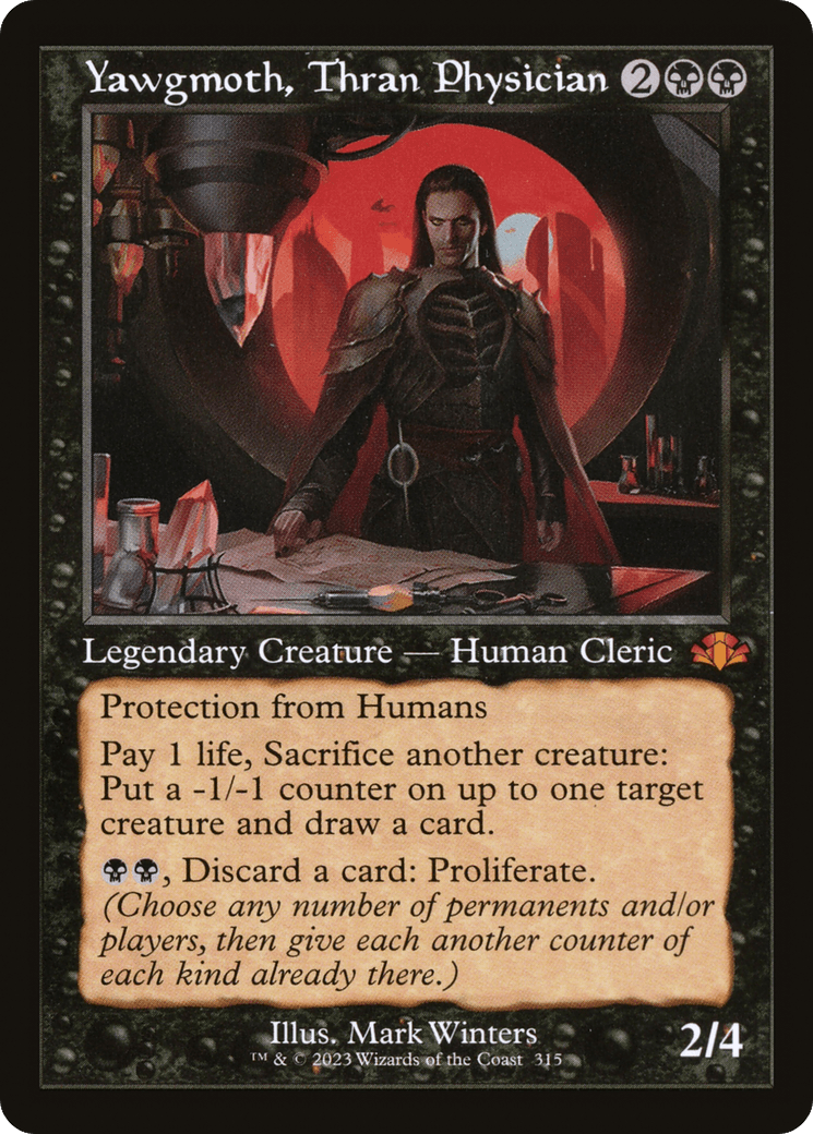 Yawgmoth, Thran Physician (Retro) [Dominaria Remastered] - Trinity Hobby