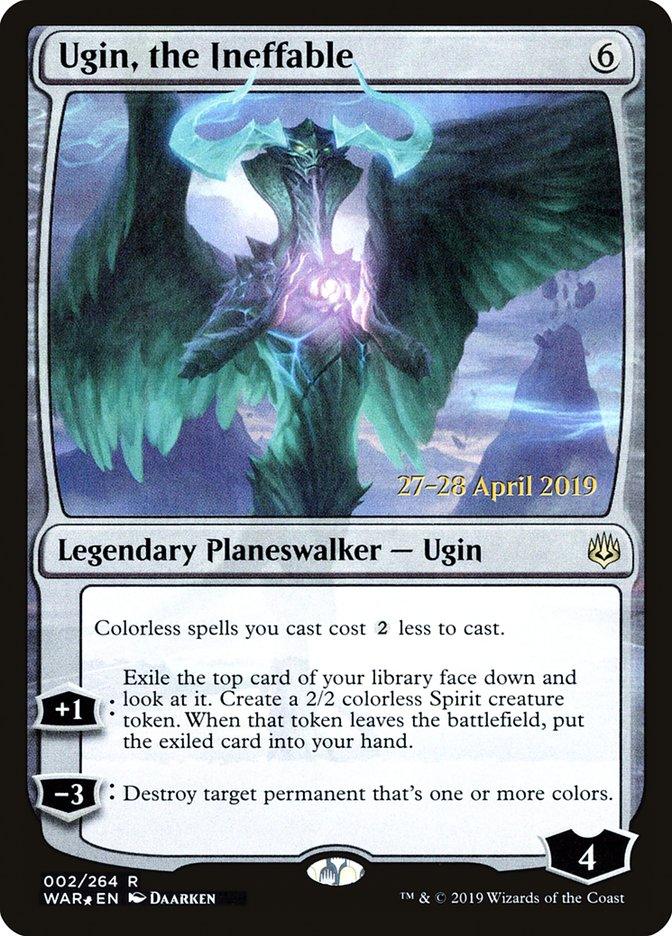 Ugin, the Ineffable [War of the Spark Prerelease Promos] - Trinity Hobby