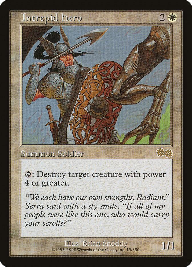 Intrepid Hero [Urza's Saga] - Trinity Hobby