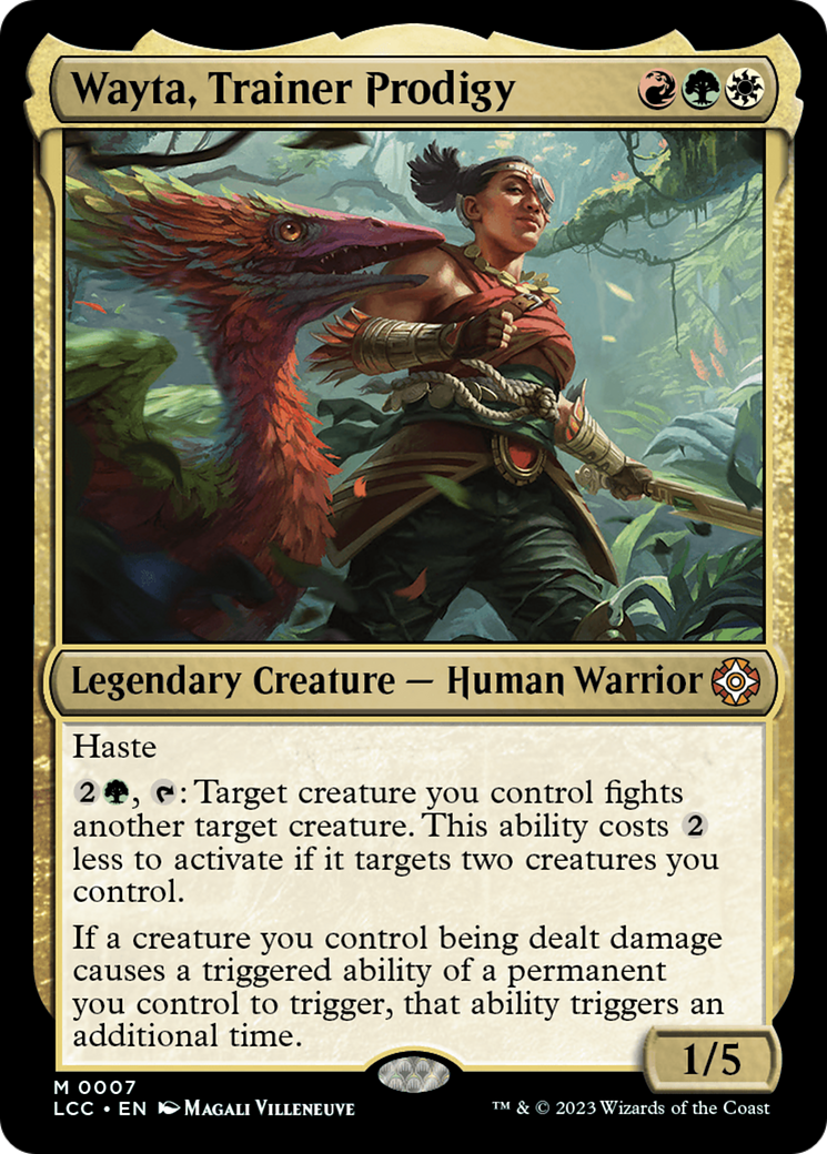 Wayta, Trainer Prodigy [The Lost Caverns of Ixalan Commander] - Trinity Hobby