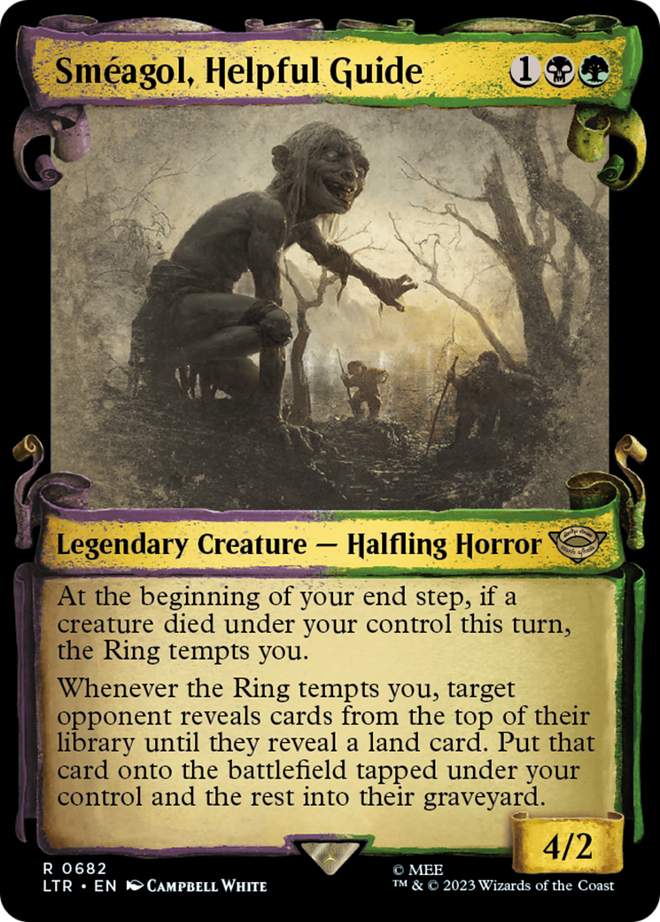 Smeagol, Helpful Guide [The Lord of the Rings: Tales of Middle-Earth Showcase Scrolls] - Trinity Hobby