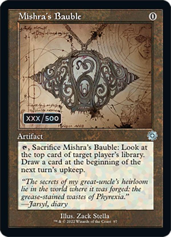 Mishra's Bauble (Retro Schematic) (Serialized) [The Brothers' War Retro Artifacts] - Trinity Hobby