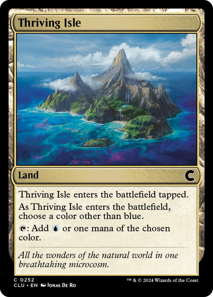 Thriving Isle [Ravnica: Clue Edition] - Trinity Hobby