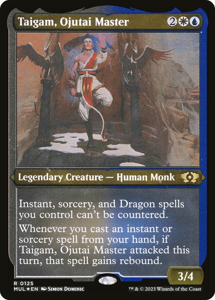Taigam, Ojutai Master (Foil Etched) [Multiverse Legends] - Trinity Hobby