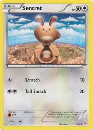 Sentret (4/30) [XY: Trainer Kit 1 - Wigglytuff] - Trinity Hobby