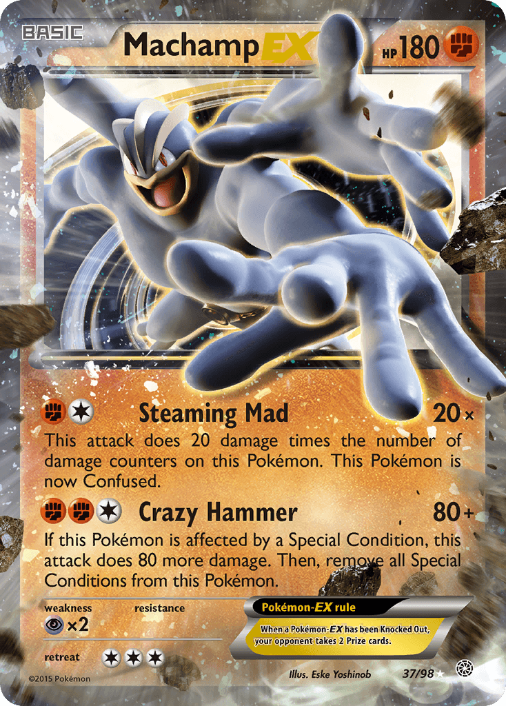 Machamp EX (37/98) [XY: Ancient Origins] - Trinity Hobby