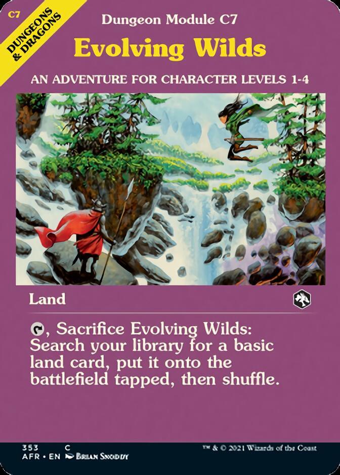 Evolving Wilds (Dungeon Module) [Dungeons & Dragons: Adventures in the Forgotten Realms] - Trinity Hobby