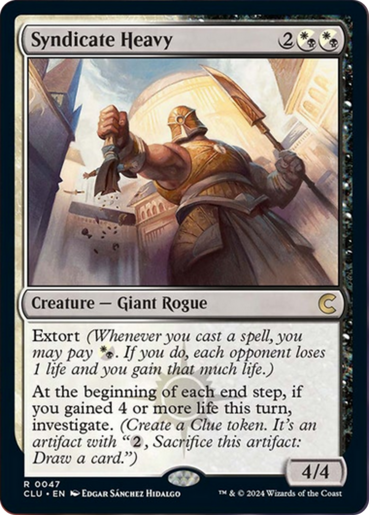 Syndicate Heavy [Ravnica: Clue Edition] - Trinity Hobby