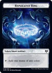 Replicated Ring // Thopter Double-Sided Token [Kaldheim Commander Tokens] - Trinity Hobby