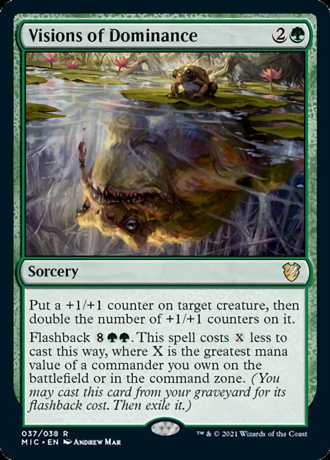 Visions of Dominance [Innistrad: Midnight Hunt Commander] - Trinity Hobby