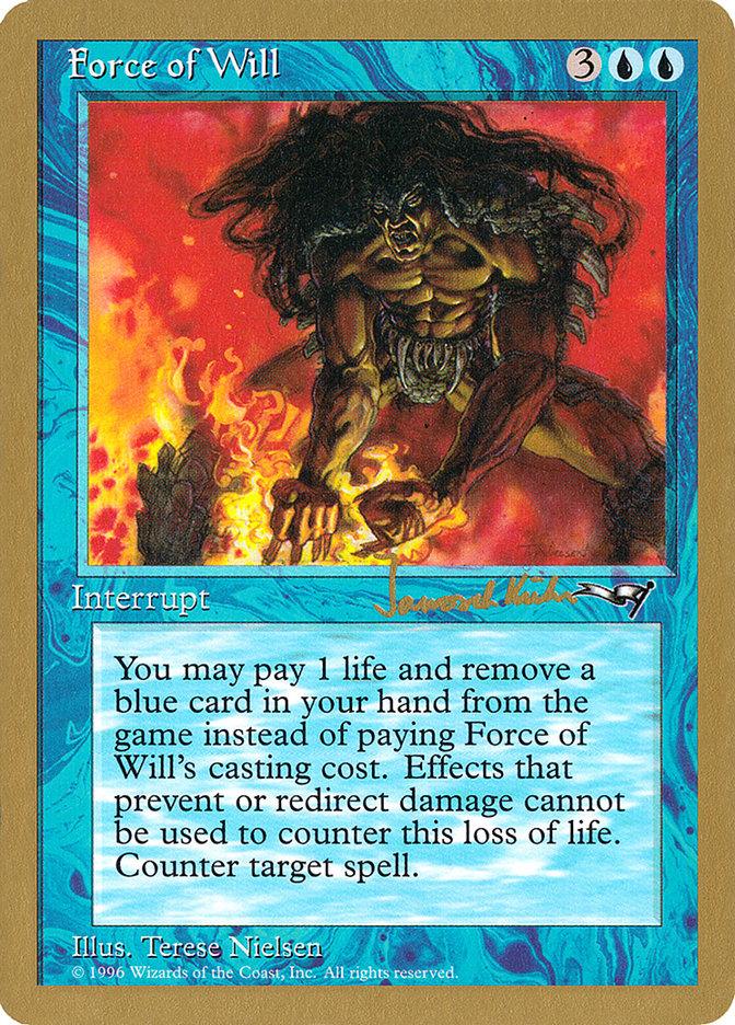 Force of Will (Janosch Kuhn) [World Championship Decks 1997] - Trinity Hobby