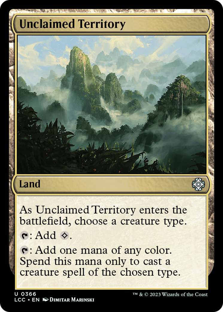 Unclaimed Territory [The Lost Caverns of Ixalan Commander] - Trinity Hobby