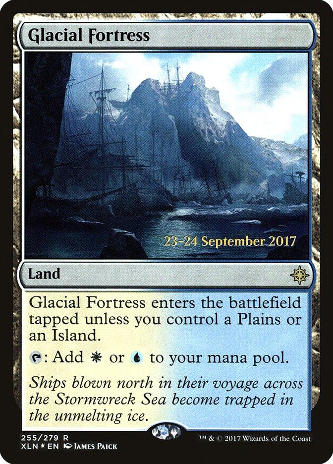 Glacial Fortress [Ixalan Prerelease Promos] - Trinity Hobby