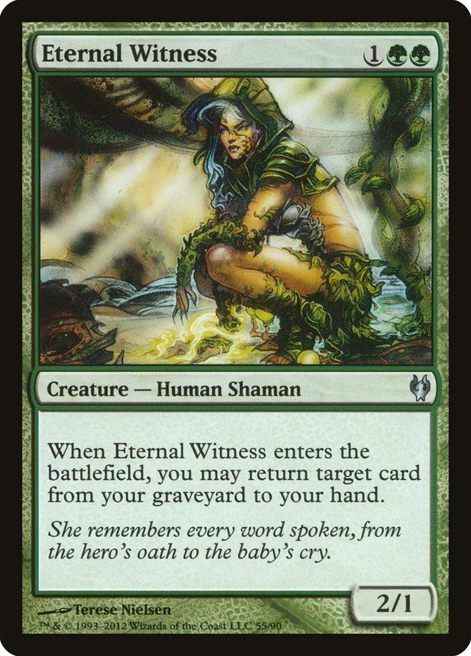 Eternal Witness [Duel Decks: Izzet vs. Golgari] - Trinity Hobby