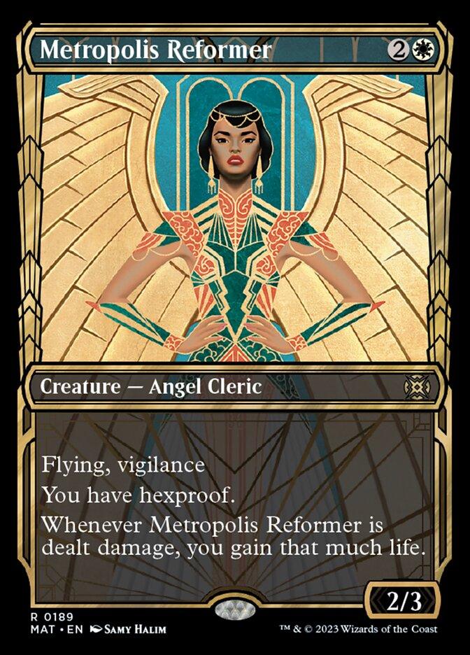 Metropolis Reformer (Showcase Halo Foil) [March of the Machine: The Aftermath] - Trinity Hobby