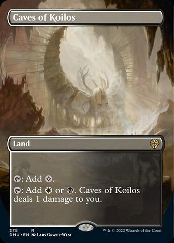 Caves of Koilos (Borderless Alternate Art) [Dominaria United] - Trinity Hobby