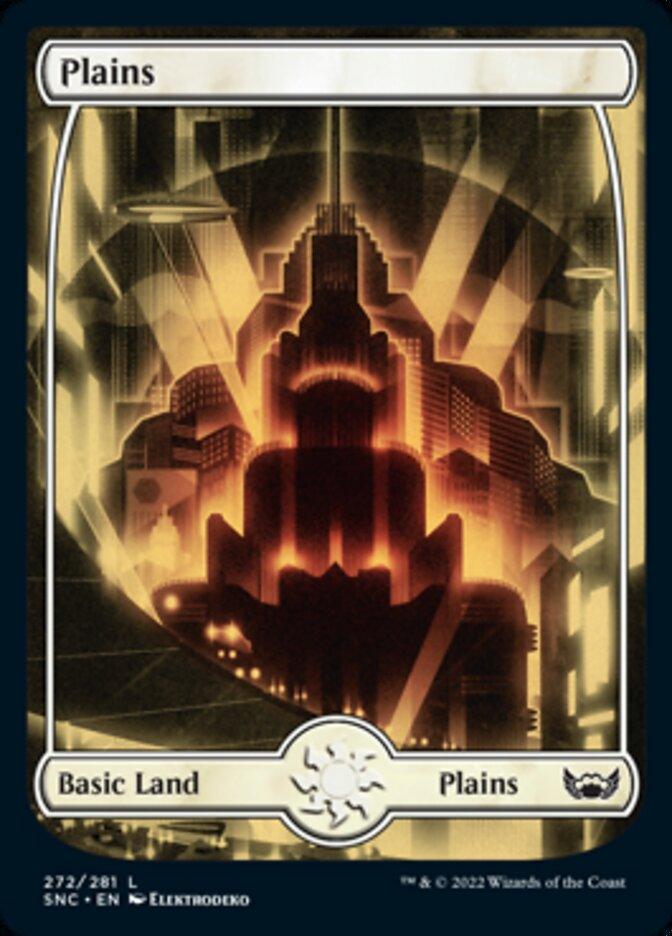 Plains (272) [Streets of New Capenna] - Trinity Hobby