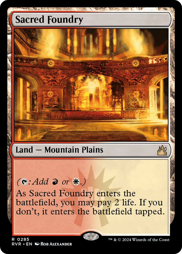 Sacred Foundry [Ravnica Remastered] - Trinity Hobby