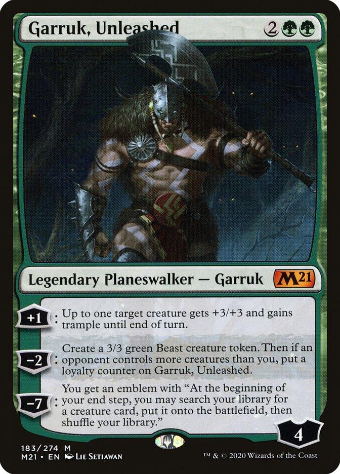 Garruk, Unleashed [Core Set 2021] - Trinity Hobby