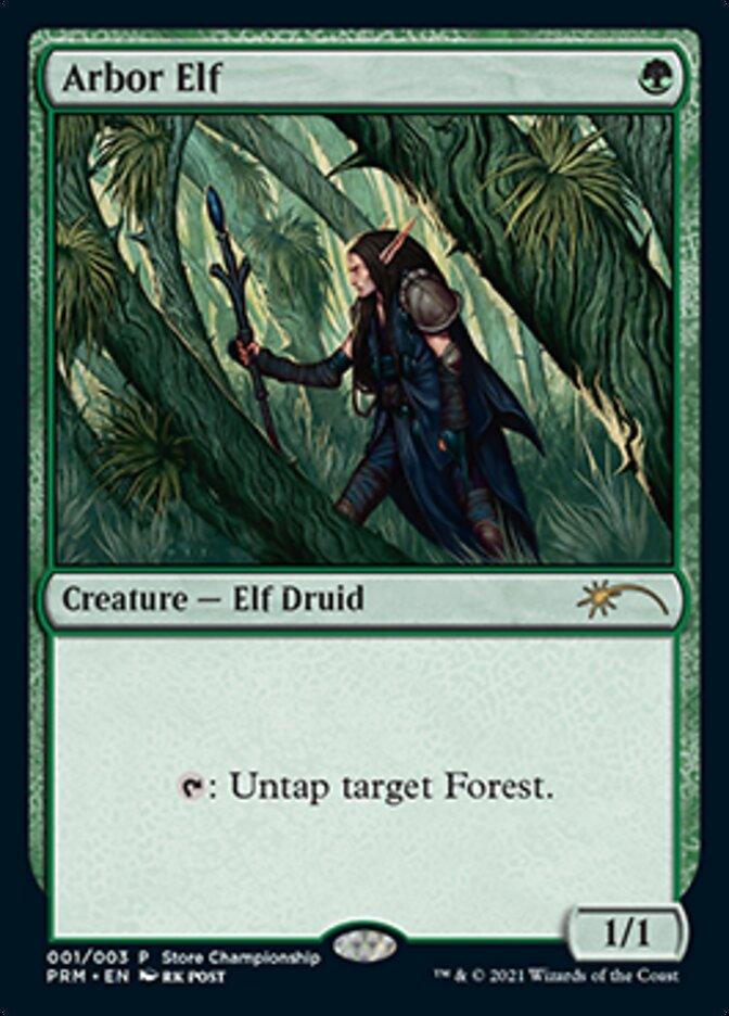 Arbor Elf [Wizards Play Network 2021] - Trinity Hobby