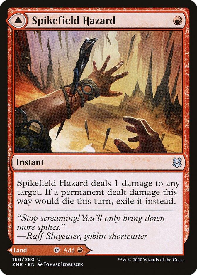 Spikefield Hazard // Spikefield Cave [Zendikar Rising] - Trinity Hobby