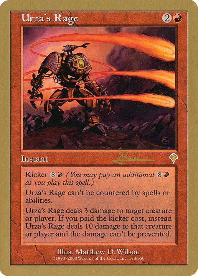 Urza's Rage (Antoine Ruel) [World Championship Decks 2001] - Trinity Hobby