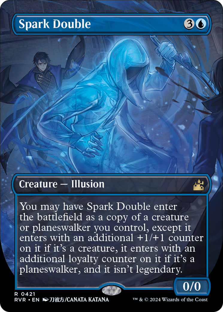 Spark Double (Anime Borderless) [Ravnica Remastered] - Trinity Hobby