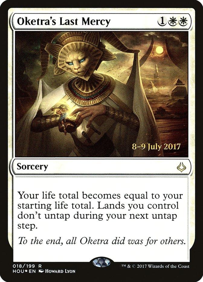 Oketra's Last Mercy [Hour of Devastation Prerelease Promos] - Trinity Hobby