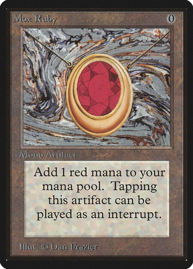 Mox Ruby [Beta Edition] - Trinity Hobby
