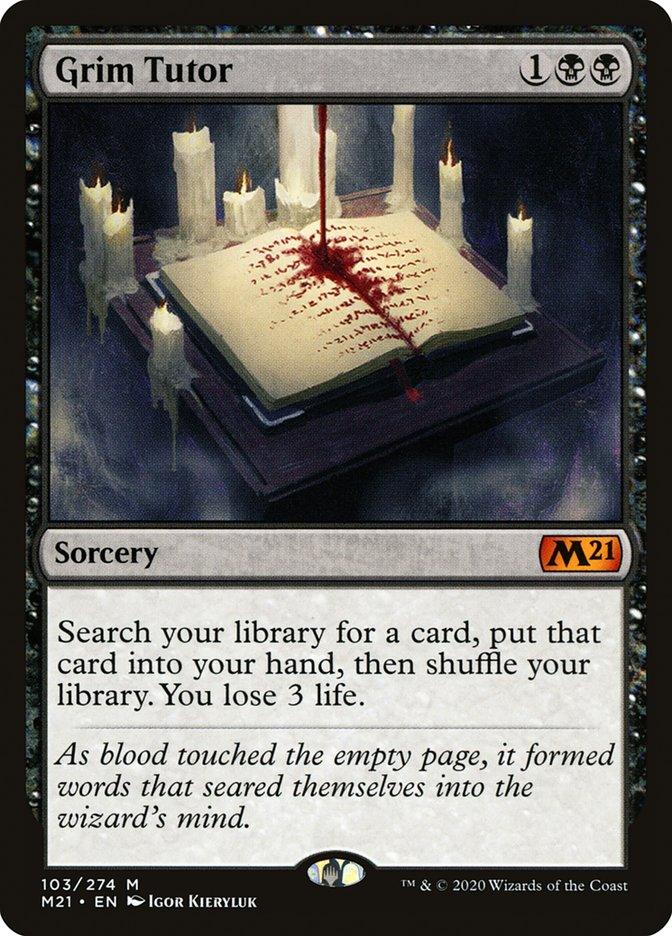 Grim Tutor [Core Set 2021] - Trinity Hobby