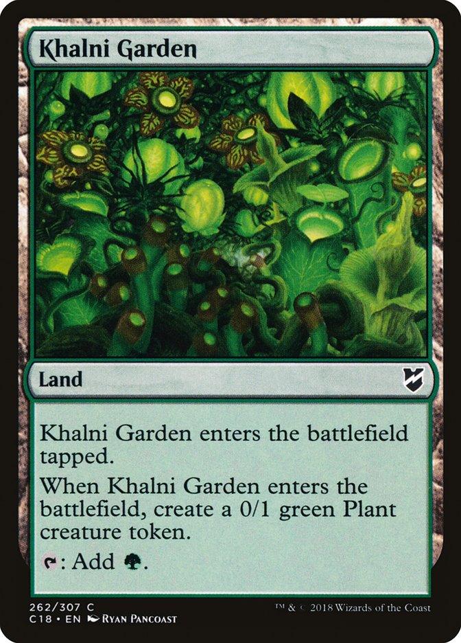 Khalni Garden [Commander 2018] - Trinity Hobby