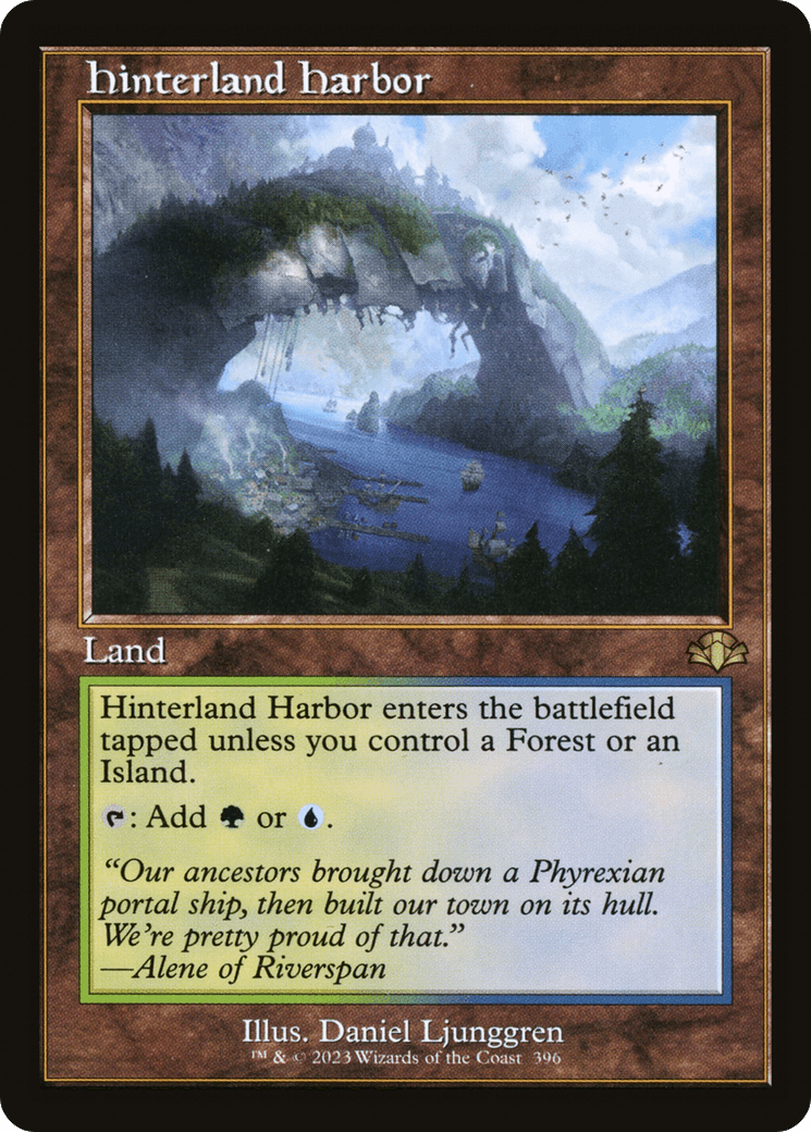 Hinterland Harbor (Retro) [Dominaria Remastered] - Trinity Hobby