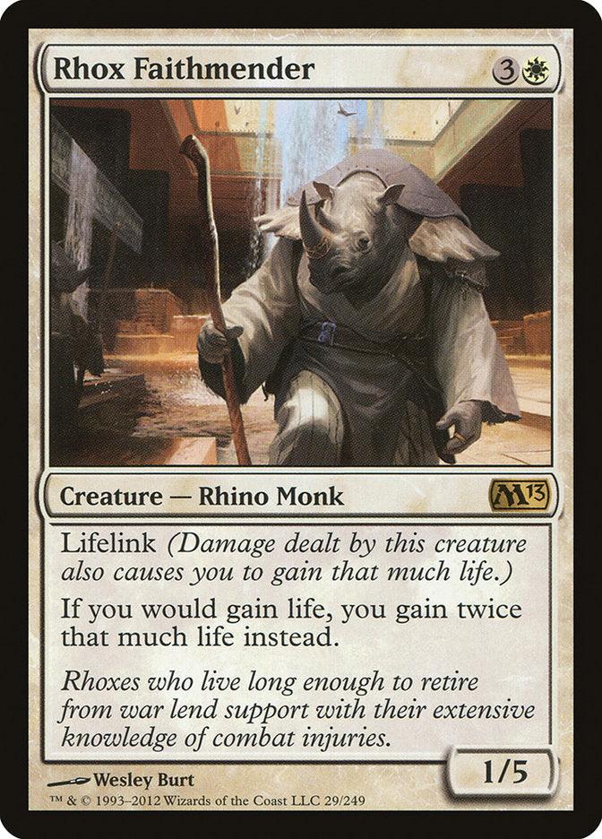 Rhox Faithmender [Magic 2013] - Trinity Hobby