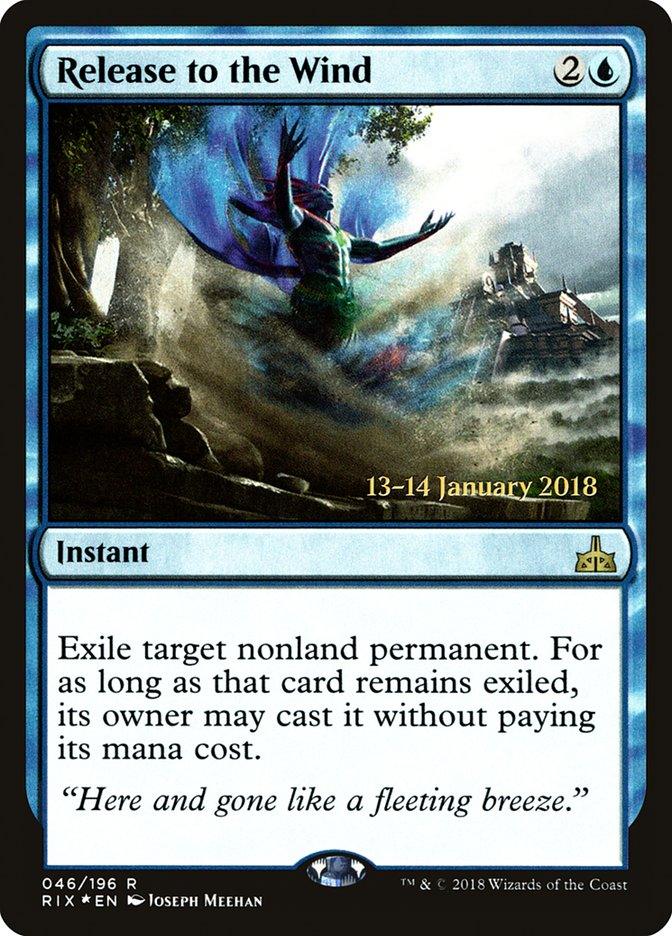 Release to the Wind [Rivals of Ixalan Prerelease Promos] - Trinity Hobby