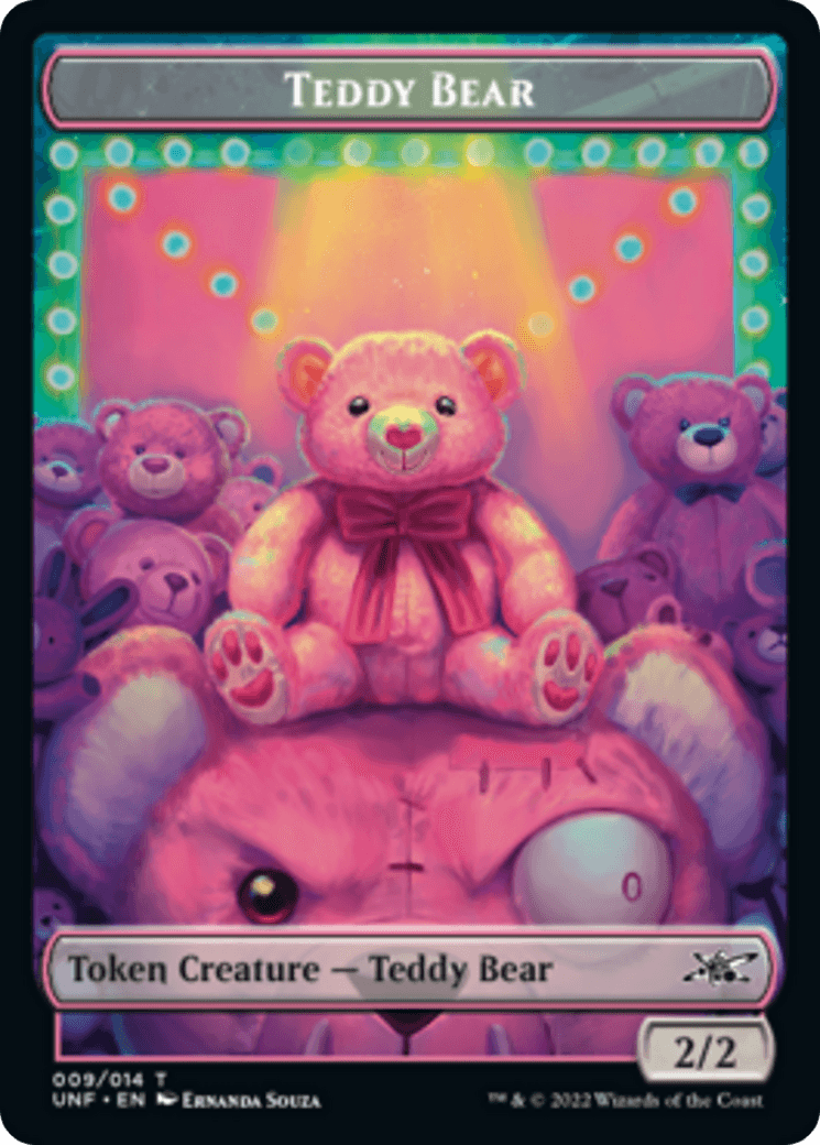 Teddy Bear // Balloon Double-Sided Token [Unfinity Tokens] - Trinity Hobby