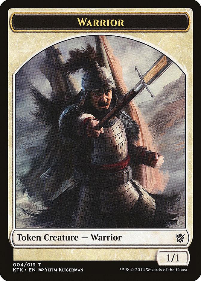 Warrior Token (004/013) [Khans of Tarkir Tokens] - Trinity Hobby