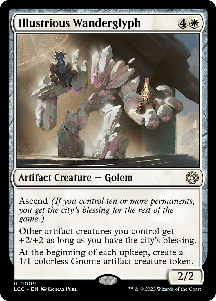 Illustrious Wanderglyph [The Lost Caverns of Ixalan Commander] - Trinity Hobby