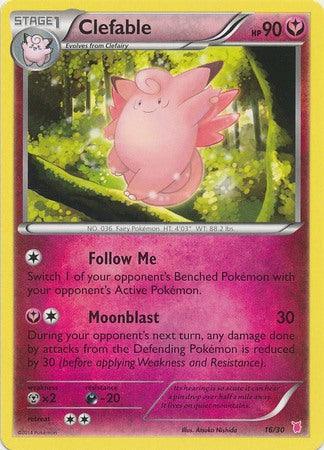Clefable (16/30) [XY: Trainer Kit 1 - Wigglytuff] - Trinity Hobby