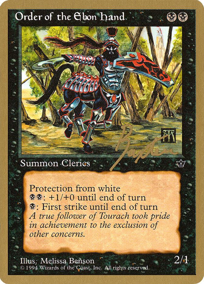 Order of the Ebon Hand (Benson) (George Baxter) [Pro Tour Collector Set] - Trinity Hobby