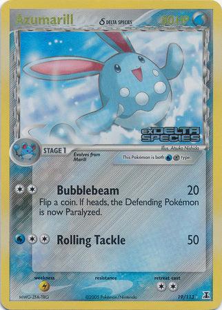 Azumarill (19/113) (Delta Species) (Stamped) [EX: Delta Species] - Trinity Hobby