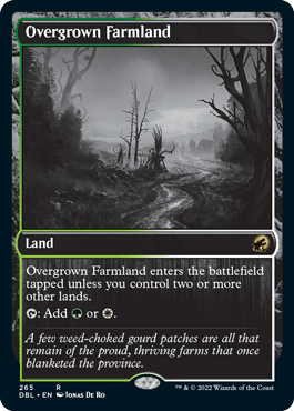 Overgrown Farmland [Innistrad: Double Feature] - Trinity Hobby