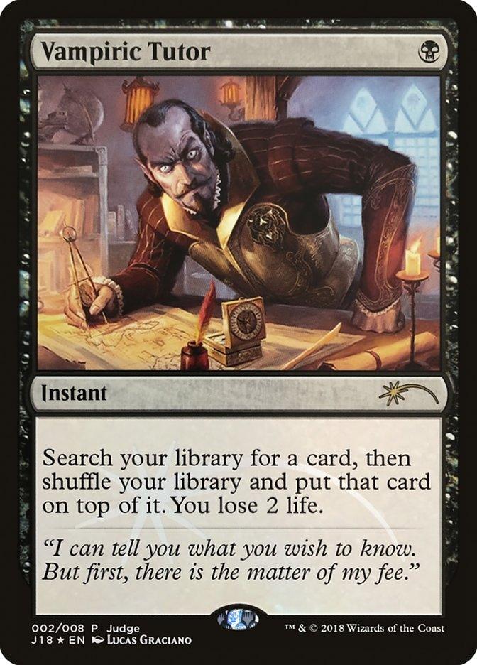 Vampiric Tutor [Judge Gift Cards 2018] - Trinity Hobby