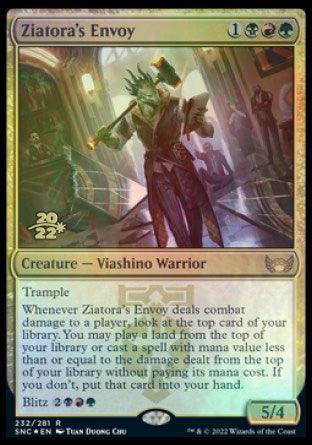 Ziatora's Envoy [Streets of New Capenna Prerelease Promos] - Trinity Hobby