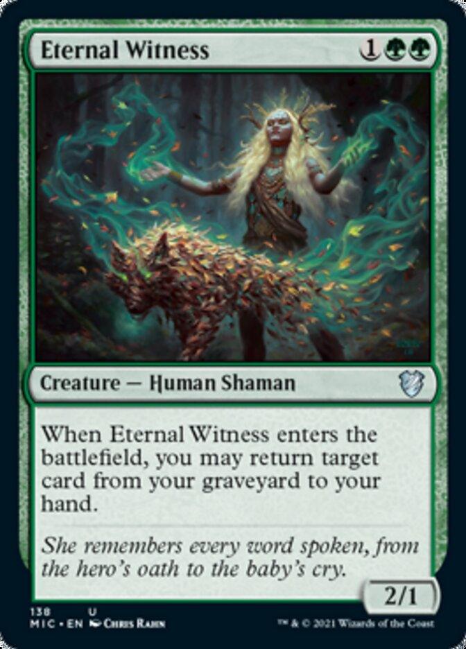 Eternal Witness [Innistrad: Midnight Hunt Commander] - Trinity Hobby